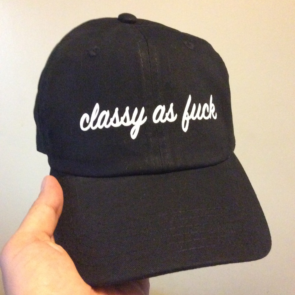 Classy As Fxck Dad Hat NWT